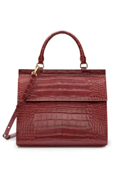 Modern Picnic The Large Luncher In Red Croc