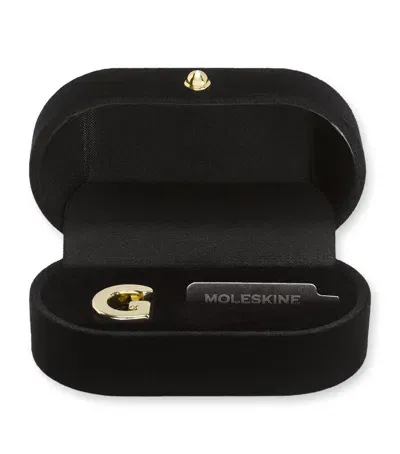 Moleskine Gold-plated G Notebook Charm