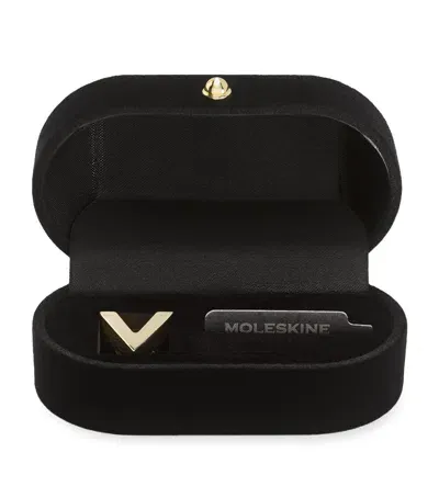 Moleskine Gold-plated V Notebook Charm