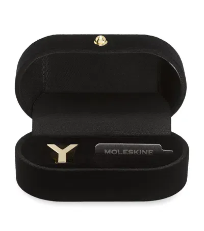 Moleskine Gold-plated Y Notebook Charm