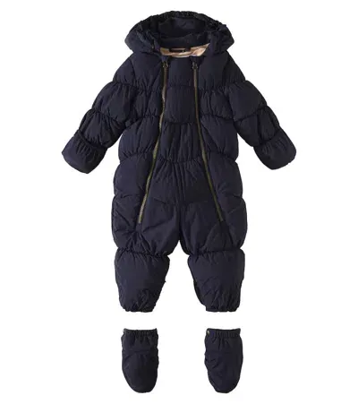 Molo Baby Hebe Ski Overall In Blue