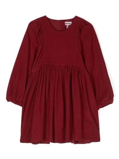 Molo Caiosi Dress Ls In Red