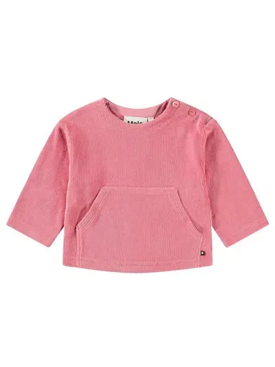 Molo Dimi Sweatshirt In Pink & Purple