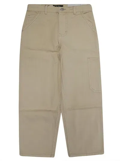 Molo Junior Pantalone Gabardina In Beige