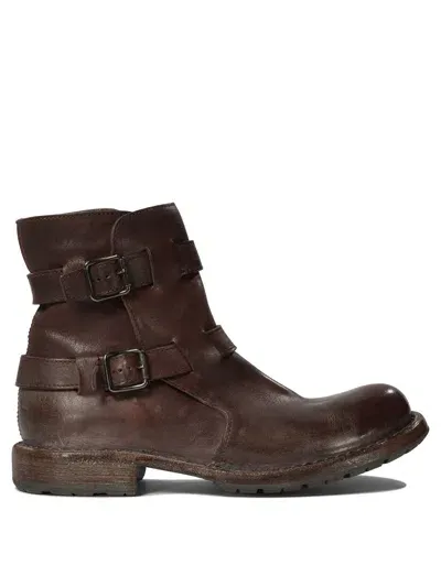 Moma Cusna Ankle Boots In Brown