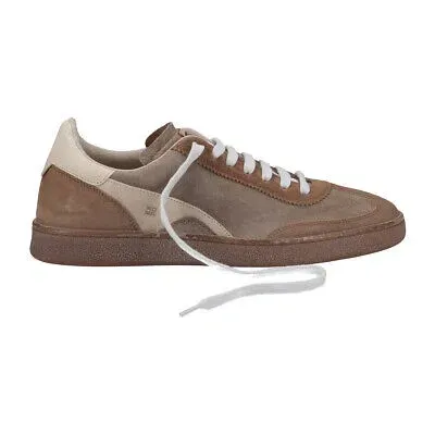 Pre-owned Moma Sneaker 24402a, Rauleder, Braun, Herren