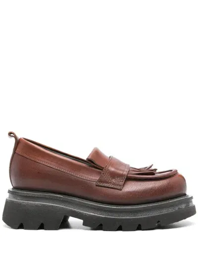 Moma Tassel-detail Loafers In Brown