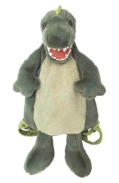 Mon Ami Bruno T-rex Backpack In Green