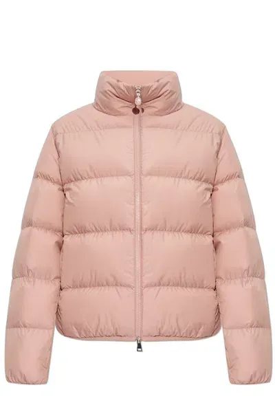 Moncler Padded Down Puffer Jacket In Color Carne Y Neutral