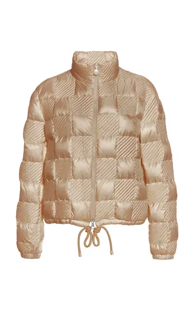 Moncler Ancy Down Jacket In Neutral