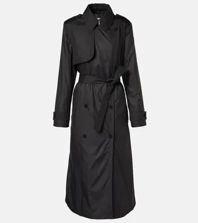 Moncler Trenchcoat Barbetane In Black