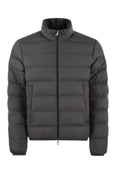 Moncler Baudinet - Short Down Jacket In Anthracite