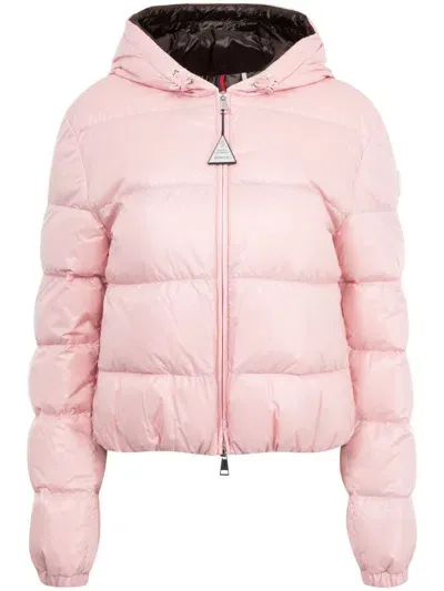 Moncler Bayard Puffer Jacket In Pink