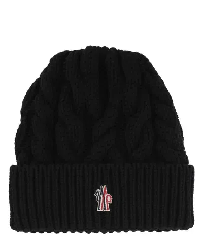 Moncler Beanie In Black