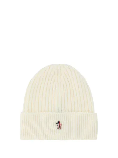 Moncler Beanie Hat In Natural