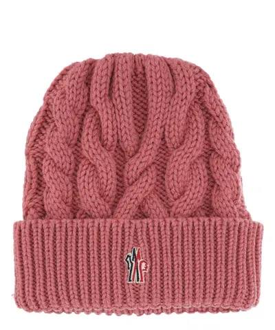 Moncler Beanie In Pink