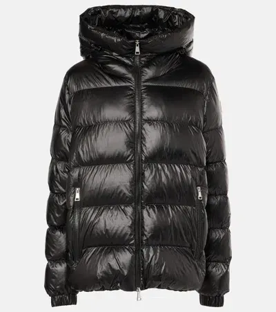 Moncler Biron Short Down Jacket In Black