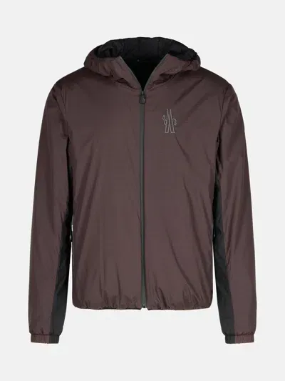 Moncler 'bissen' Brown Polyamide Jacket