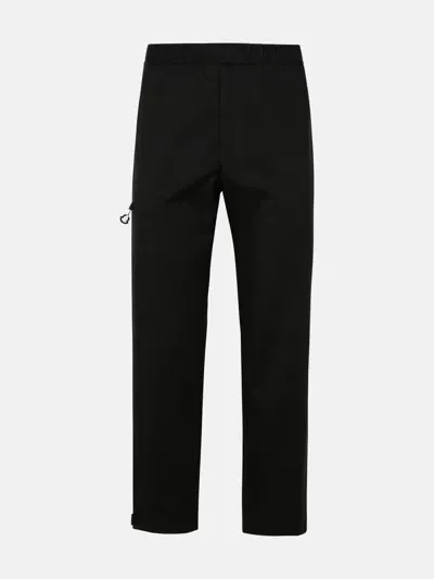 Moncler Black Gabardine Trousers