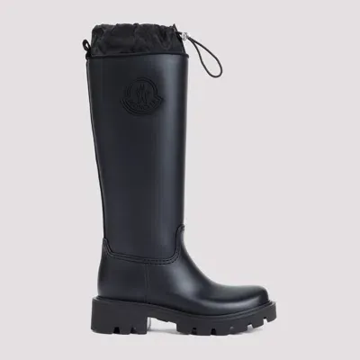 Moncler Black Kickstream High Pvc Boots