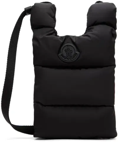 Moncler Black Legere Crossbody Bag In 999 Black