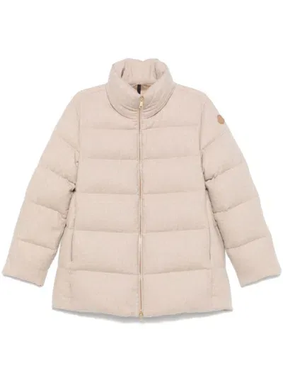 Moncler Bonaguil Jacket In Neutrals