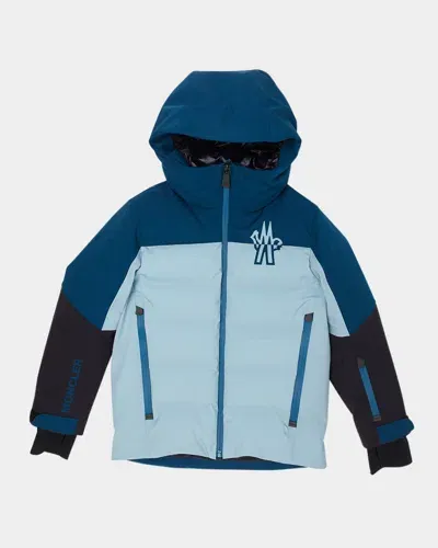 Moncler Kids' New Montmiral Jacket In Blue