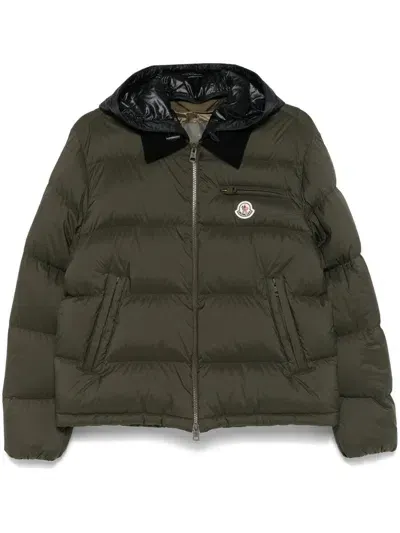 Moncler Calima Puffer Jacket In Green