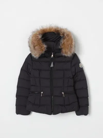 Moncler Coat  Kids Color Black