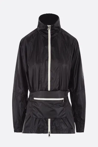 Moncler Coats In Black