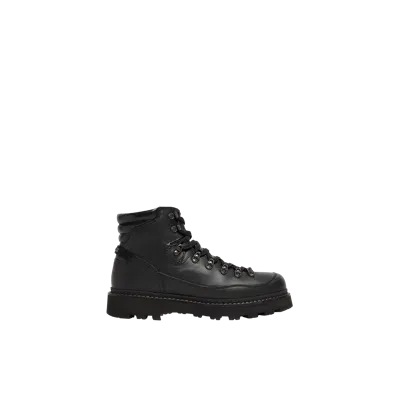 Moncler Collection Peka Trek Hiking Boots Black In Noir