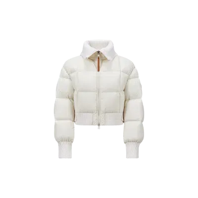 Moncler Collection Doudoune Courte Jadeite In Blanc