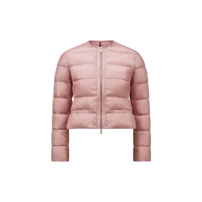 Moncler Collection Doudoune Courte Laurine In Pink