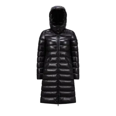 Moncler Collection Doudoune Longue Moka In Black