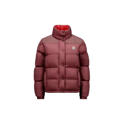 Moncler Collection Moncler Verone Reversible Short Down Jacket Red