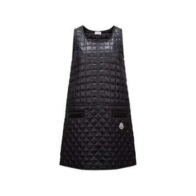 Moncler Collection Padded Mini Dress Black