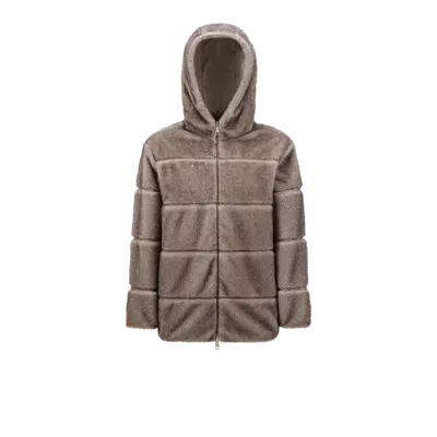 Moncler Collection Brissac Reversible Padded Jacket Beige