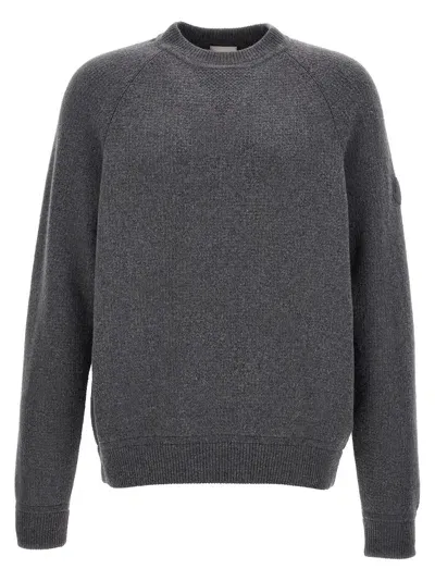 Moncler Crewneck Sweater In Grey