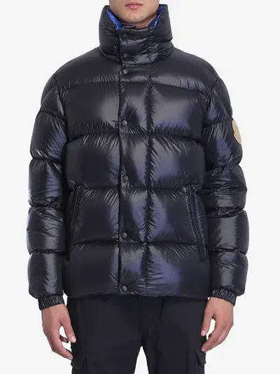 Moncler Dervox Short Down Jacket In Black