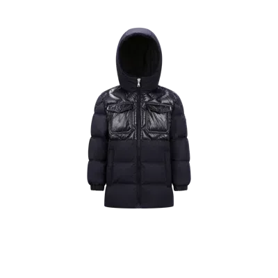 Moncler Kids' Doudoune Bazzin In Bleu