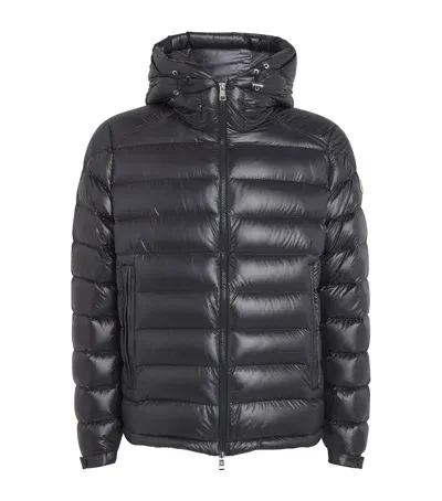 Moncler Down Besines Puffer Jacket In Blue