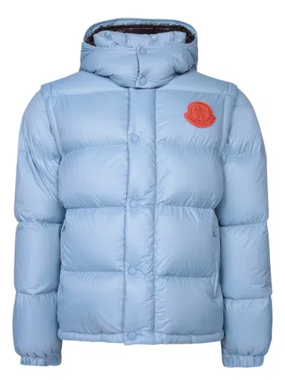 Moncler Down Jackets In Blue