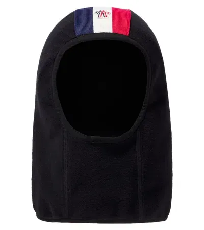 Moncler Kids' Fleece Ski Mask In Black