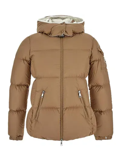 Moncler Fourmines Jacket In Beige