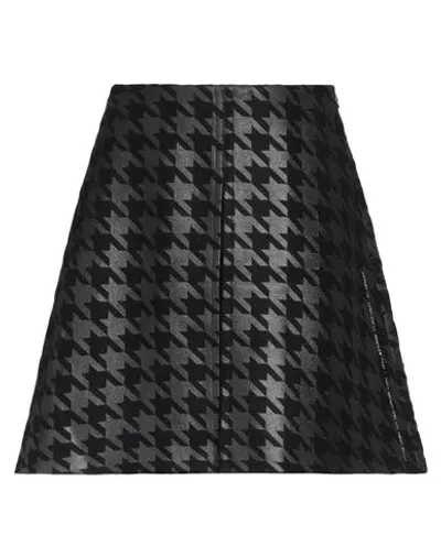 Moncler Genius Moncler X Fragment Hiroshi Fujiwara Houndstooth Mini Skirt In Black