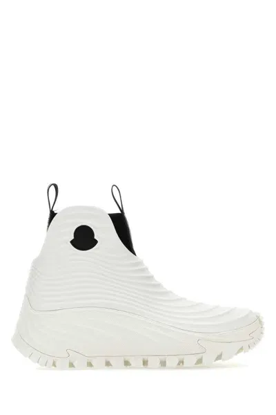 Moncler Genius Acqua High Rain Boots In White