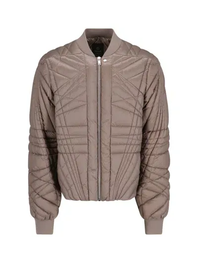 Moncler Genius 'megapenta' Zip Jacket In Taupe