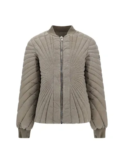 Moncler Genius Moncler + Rick Owens Radiance Flight Jacket In Beige