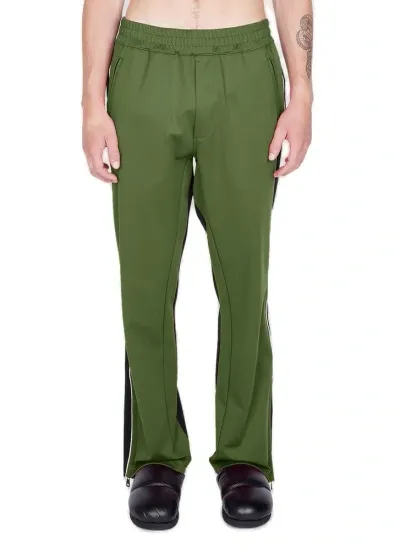 Moncler Genius Colourblock Track Pants In Green