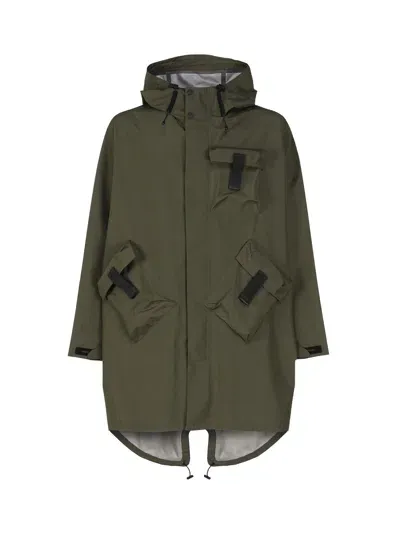 Moncler Genius Moncler X Salehe Bembury Menger Parka In Green